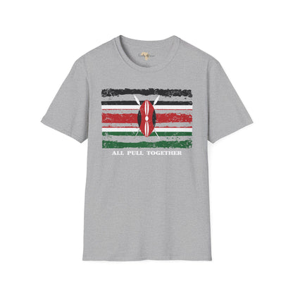 Kenya strip unisex softstyle tee