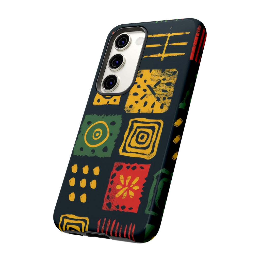 African Print Samsung Galaxy Tough Case Funky African