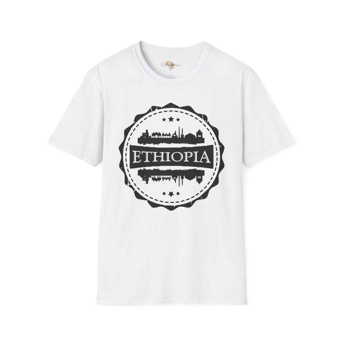 Ethiopia Stamp unisex tee Funky African