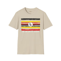 Uganda strip unisex softstyle tee