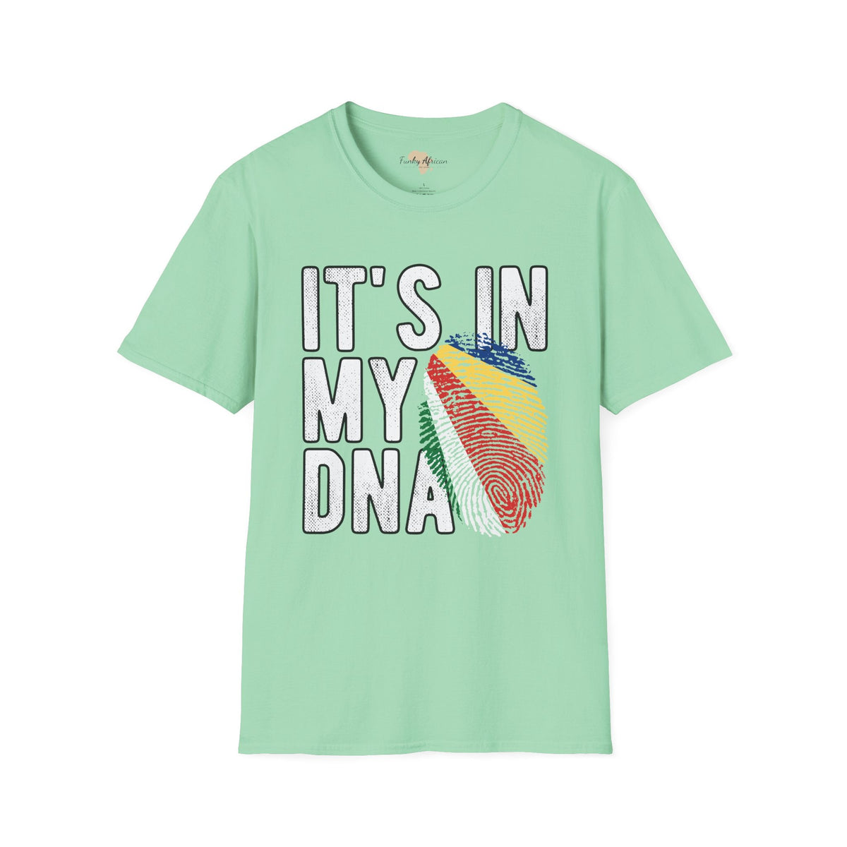 it's in my DNA unisex tee - Seychelles Funky African