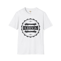 Libya Stamp unisex tee
