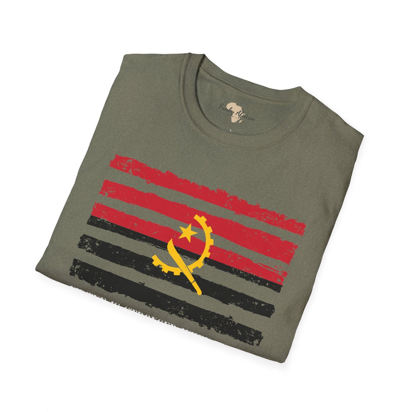 Angola strip unisex softstyle tee