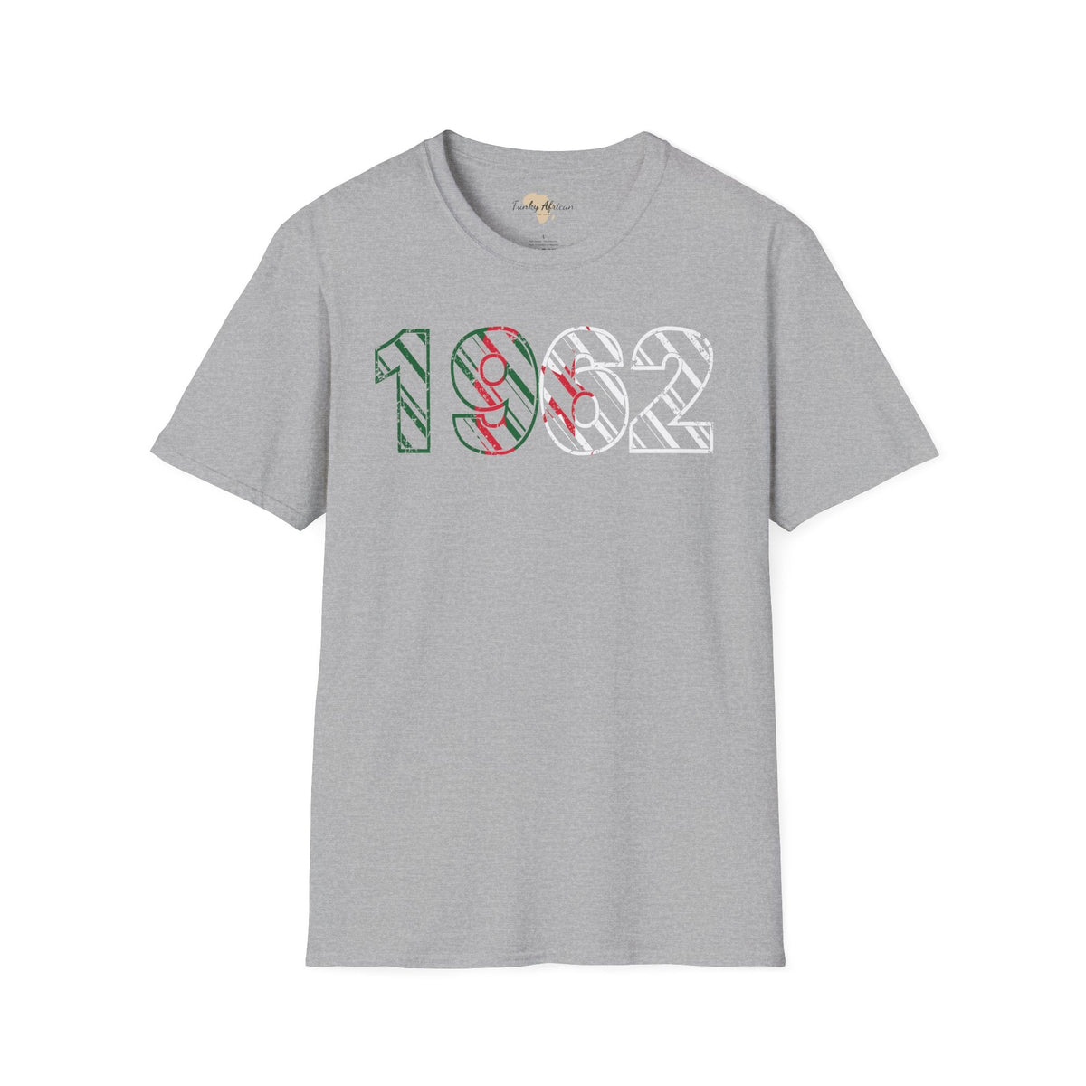 Algeria year unisex softstyle tee Funky African