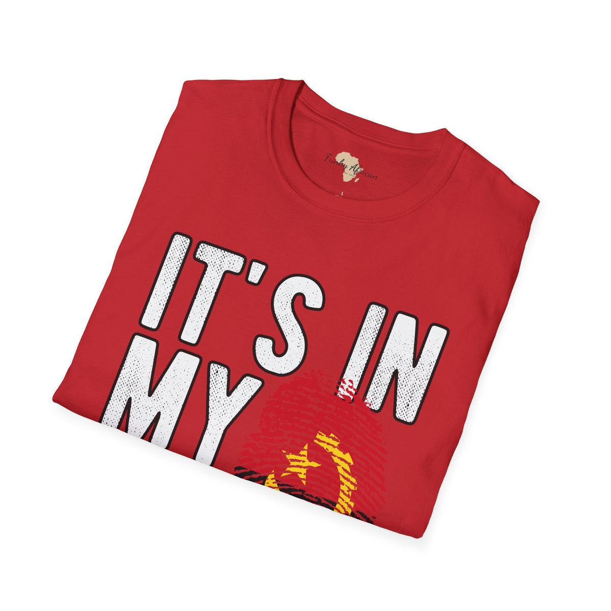 it's in my DNA unisex tee - Angola Funky African