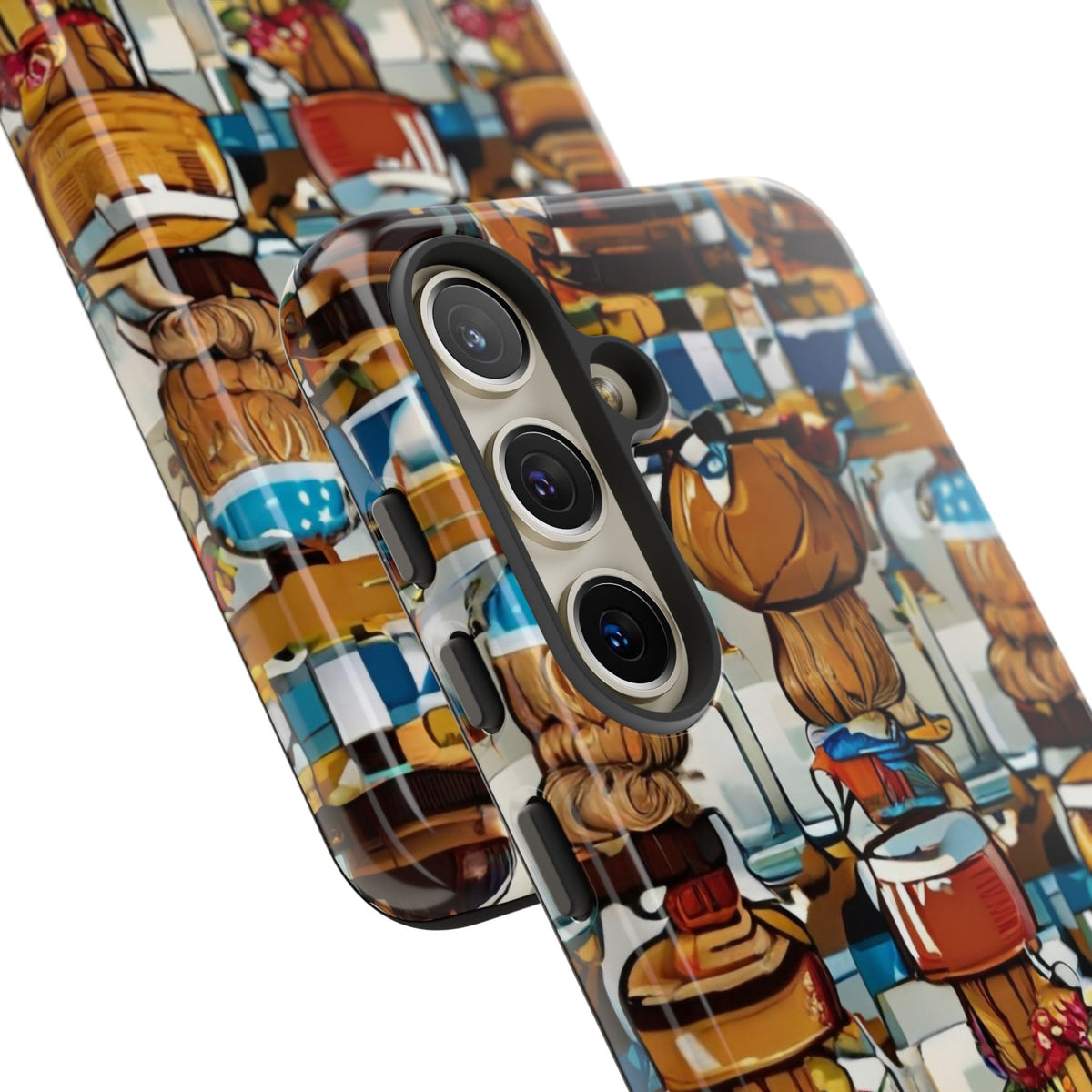 African Print Samsung Galaxy Tough Case Funky African