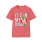 it's in my DNA unisex tee - Burundi