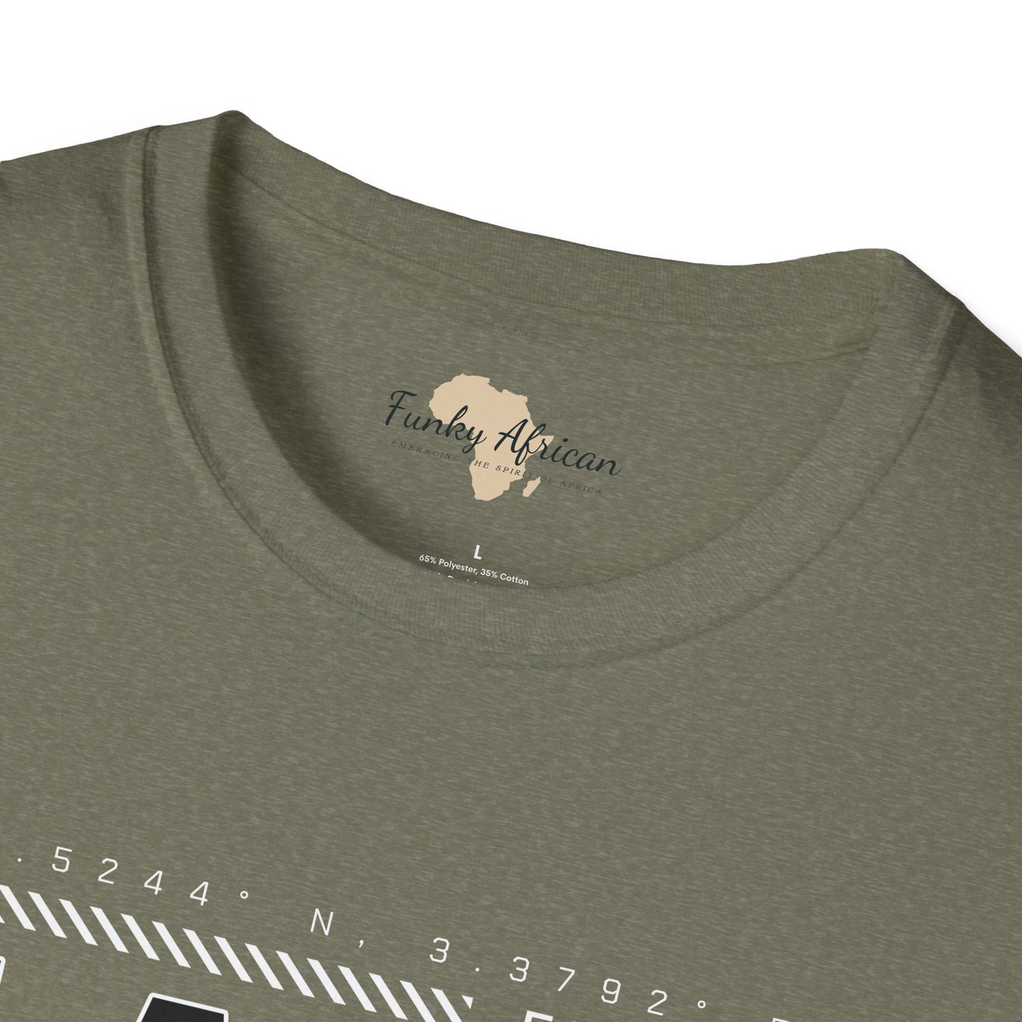 Lagos nigeria unisex softstyle tee