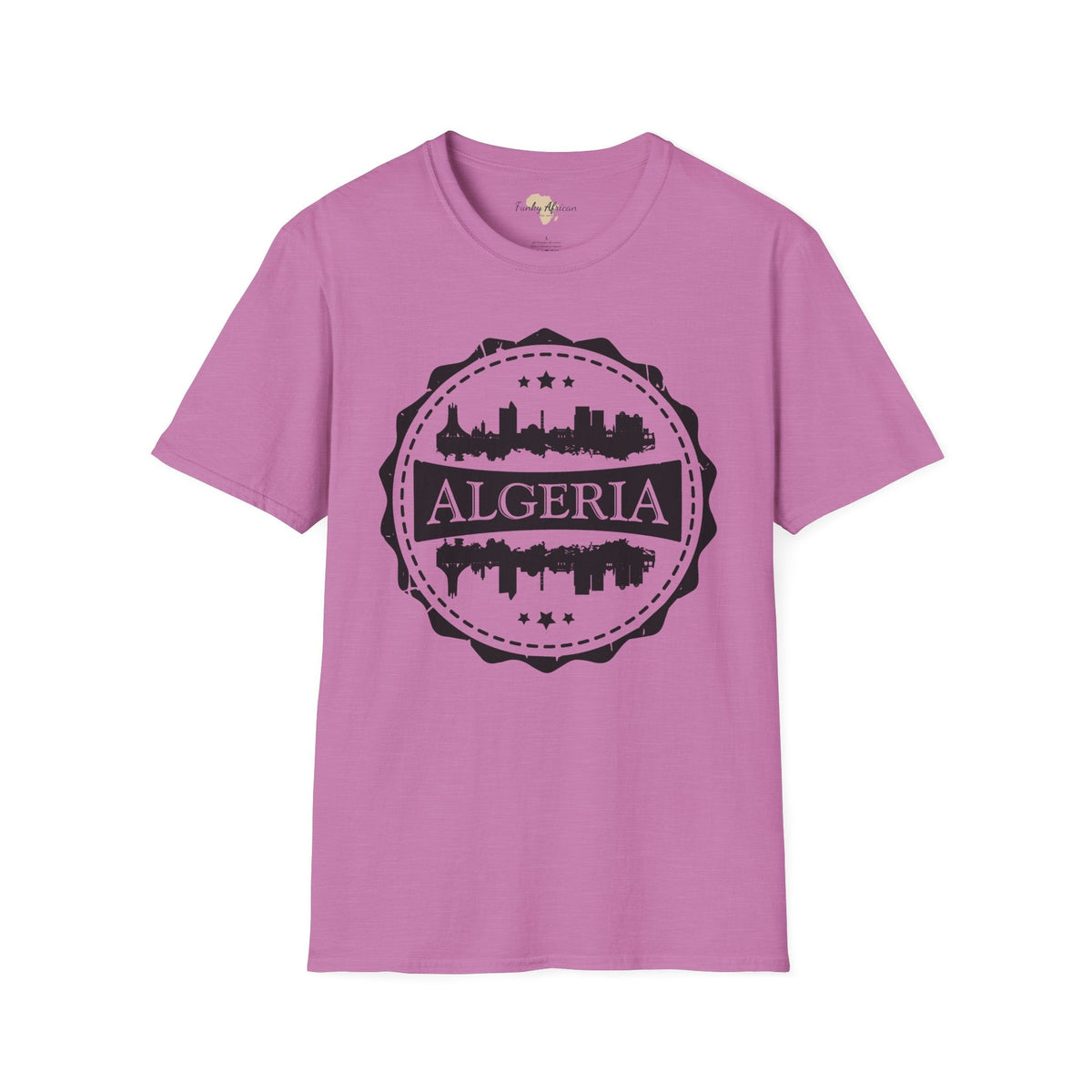 Algeria Stamp unisex tee Funky African