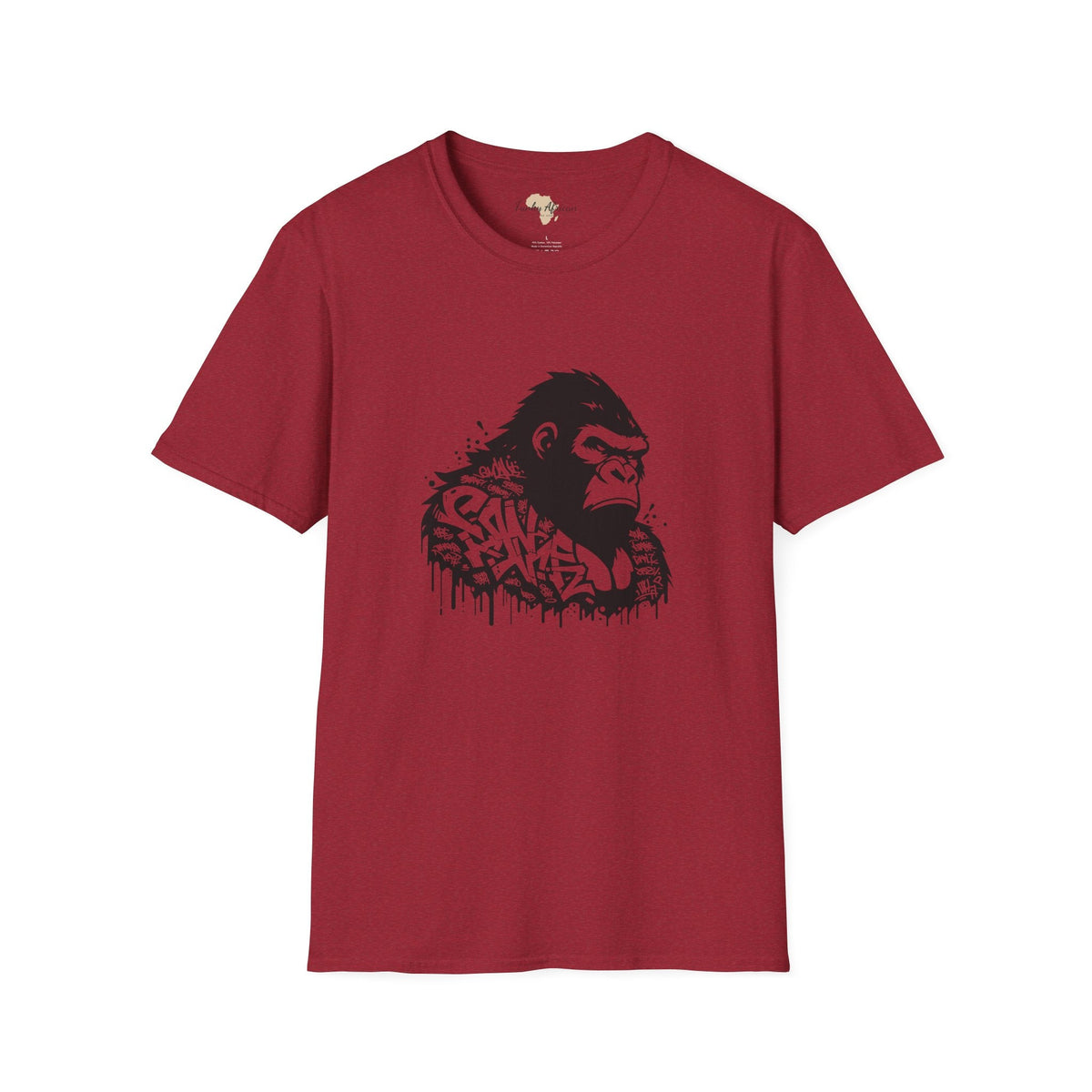 King Gong graffiti unisex softstyle tee Funky African
