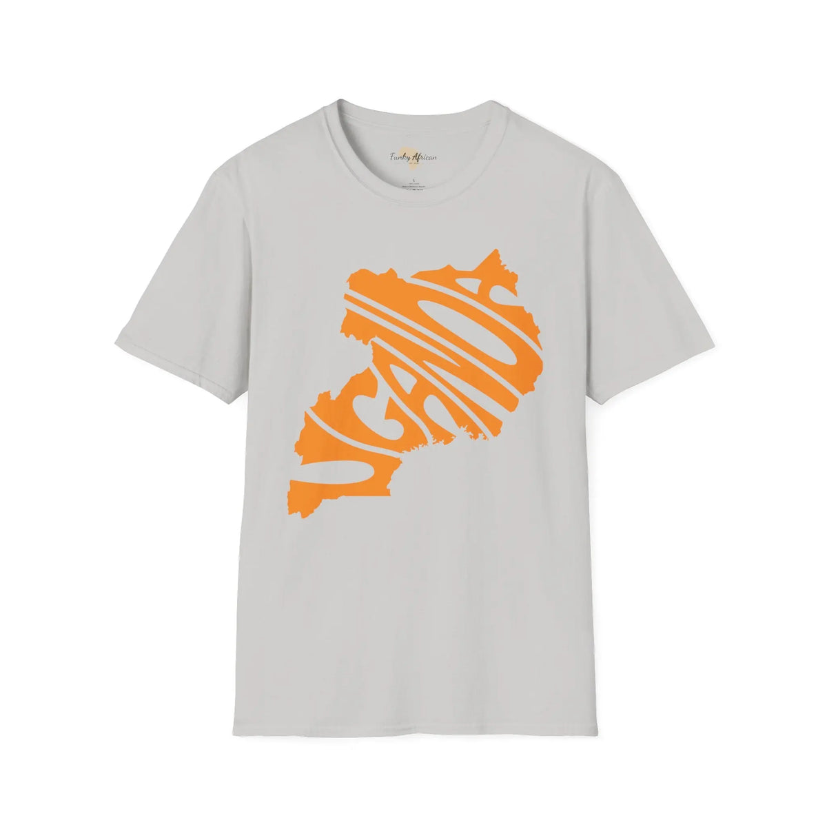 Uganda cut unisex softstyle tee Funky African