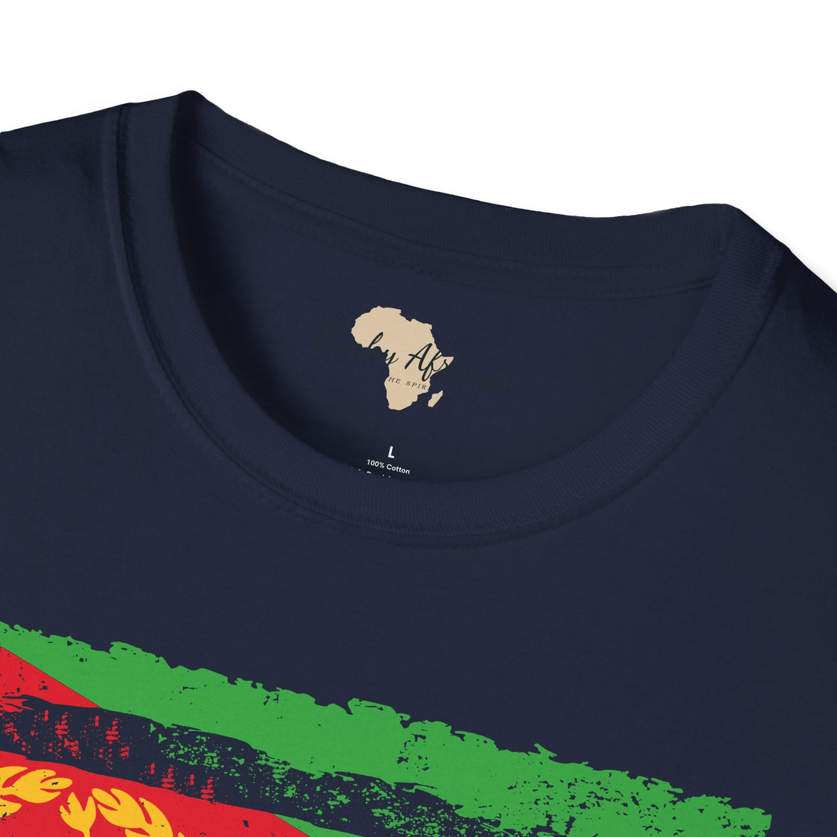Eritrea strip unisex softstyle tee Funky African