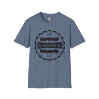 Gambia Stamp unisex tee
