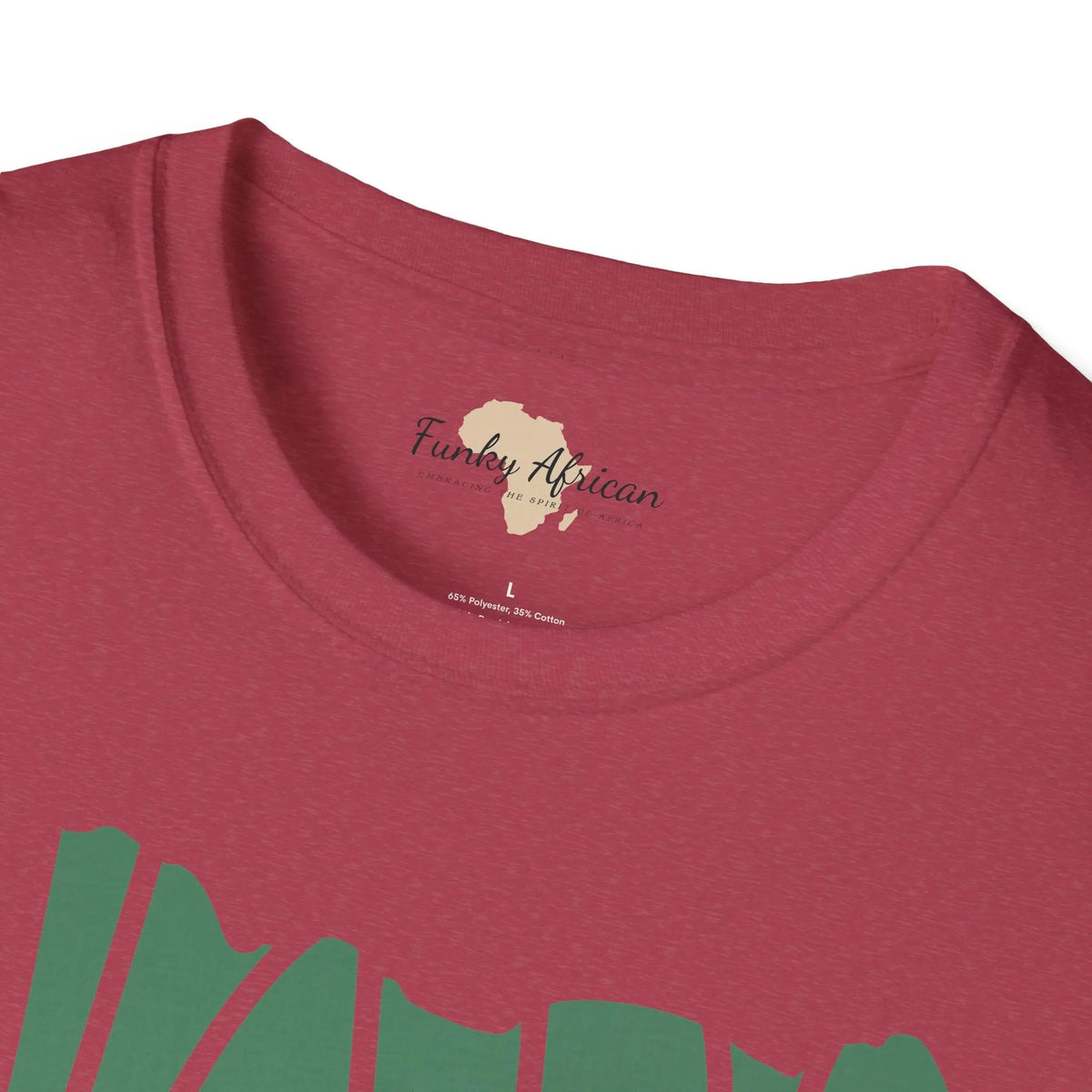 Nigeria cut unisex softstyle tee Funky African