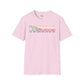 Comoros text unisex softstyle tee