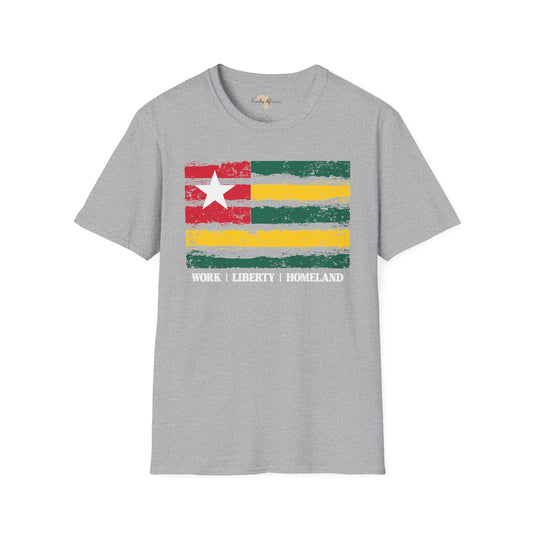 Togo strip unisex softstyle tee