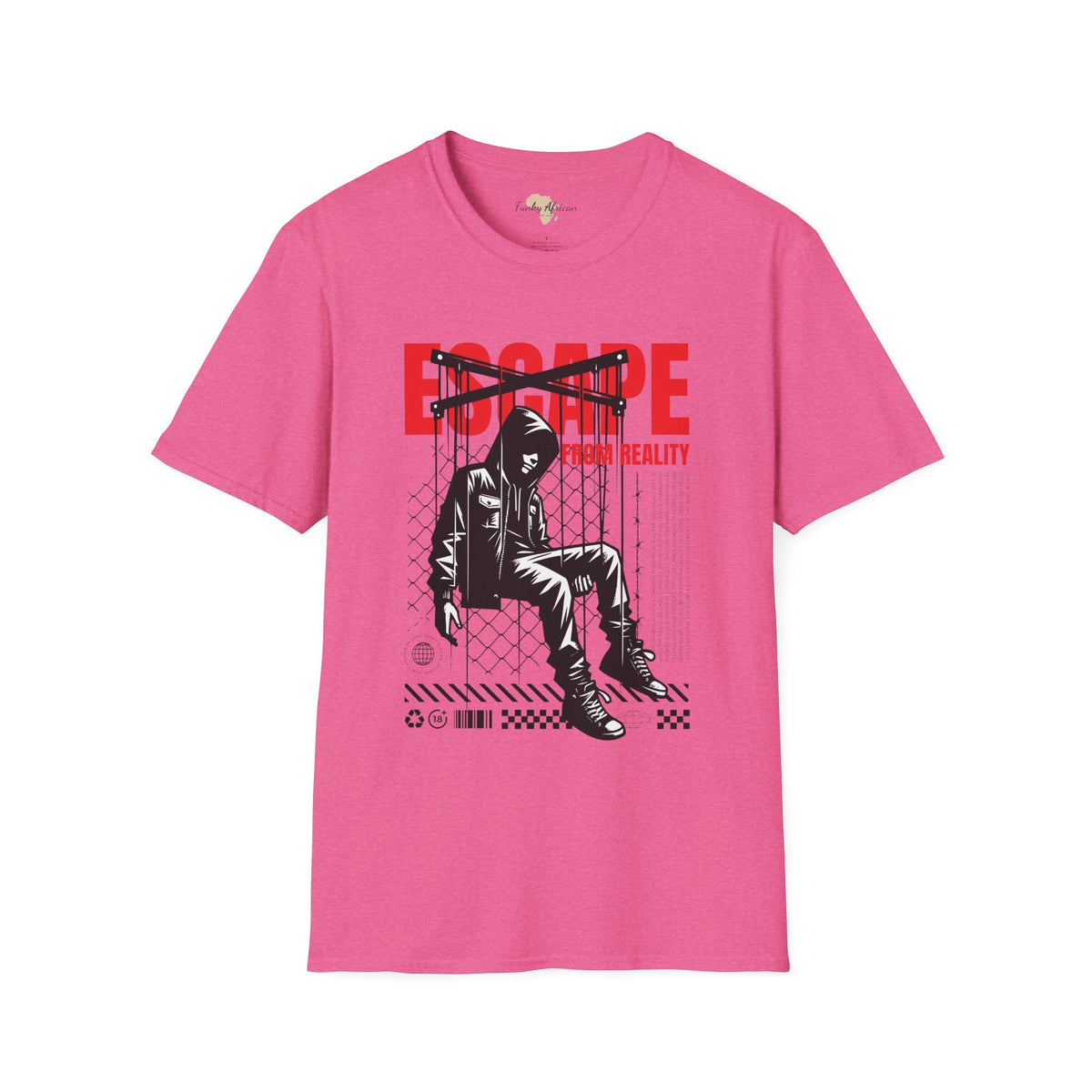 Escape from reality unisex softstyle tee Funky African