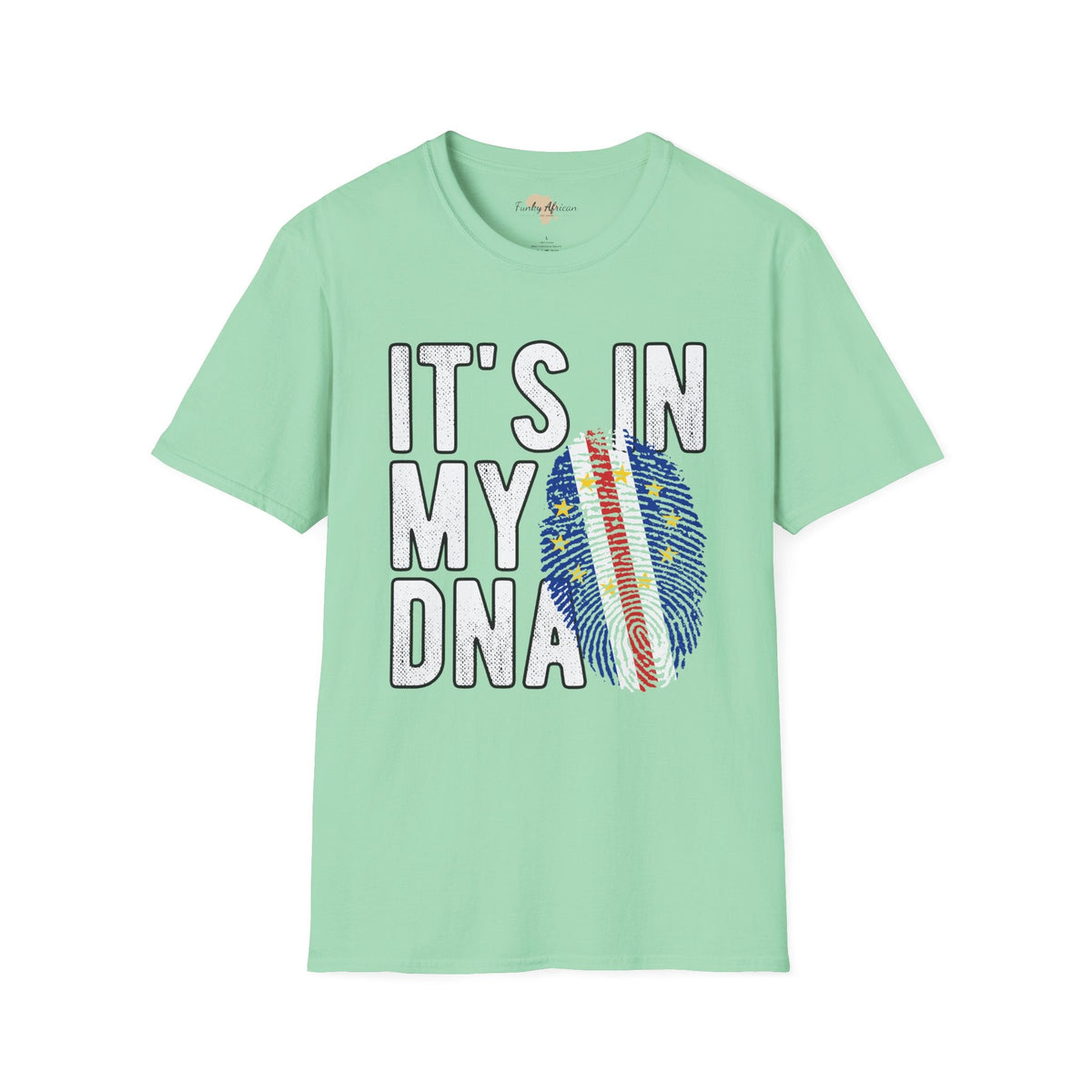 it's in my DNA unisex tee - Cabo Verde Funky African