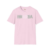 Nigeria text unisex softstyle tee