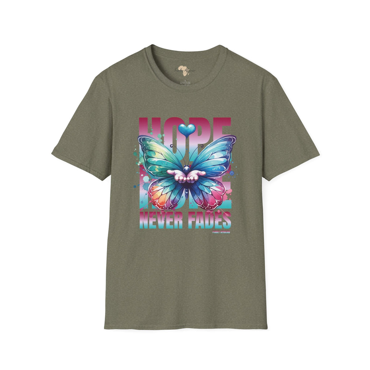 Hope never fails unisex softstyle tee Funky African