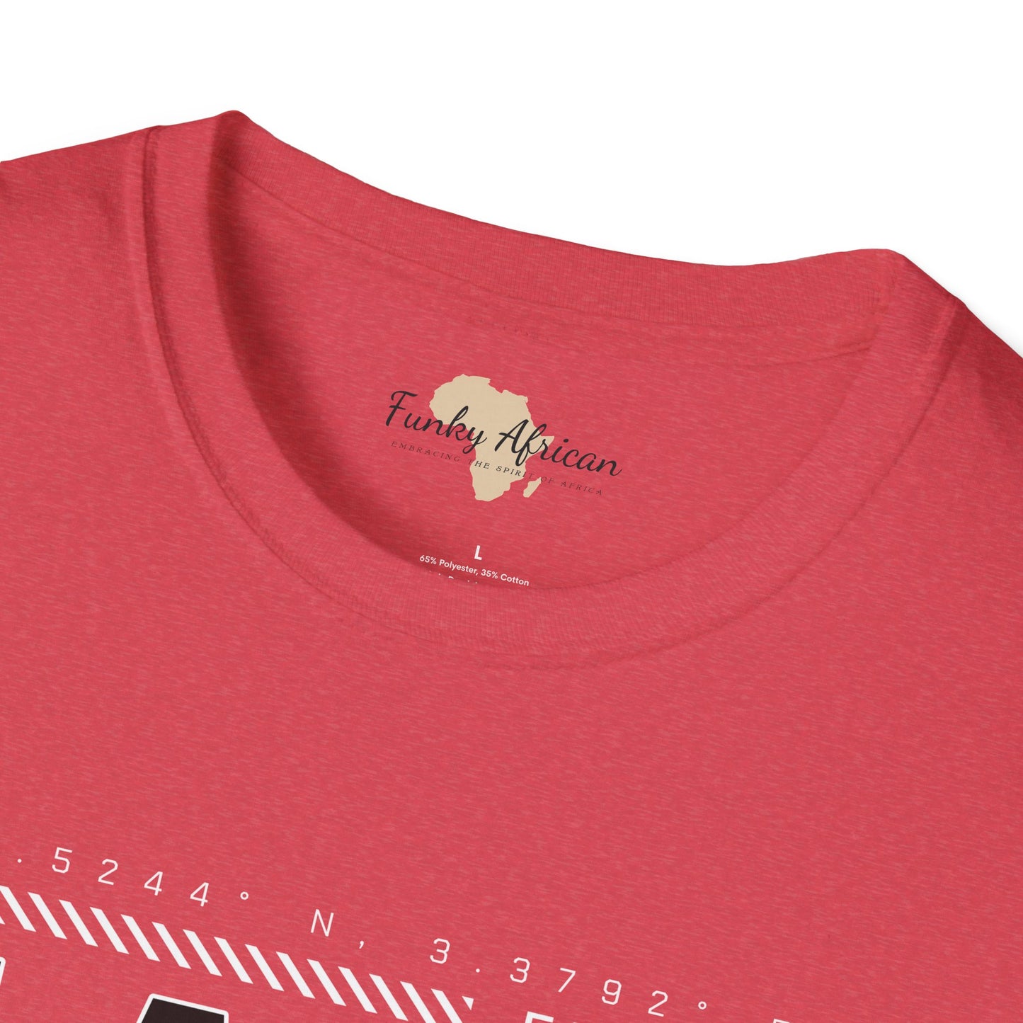 Lagos nigeria unisex softstyle tee