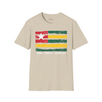 Togo strip unisex softstyle tee