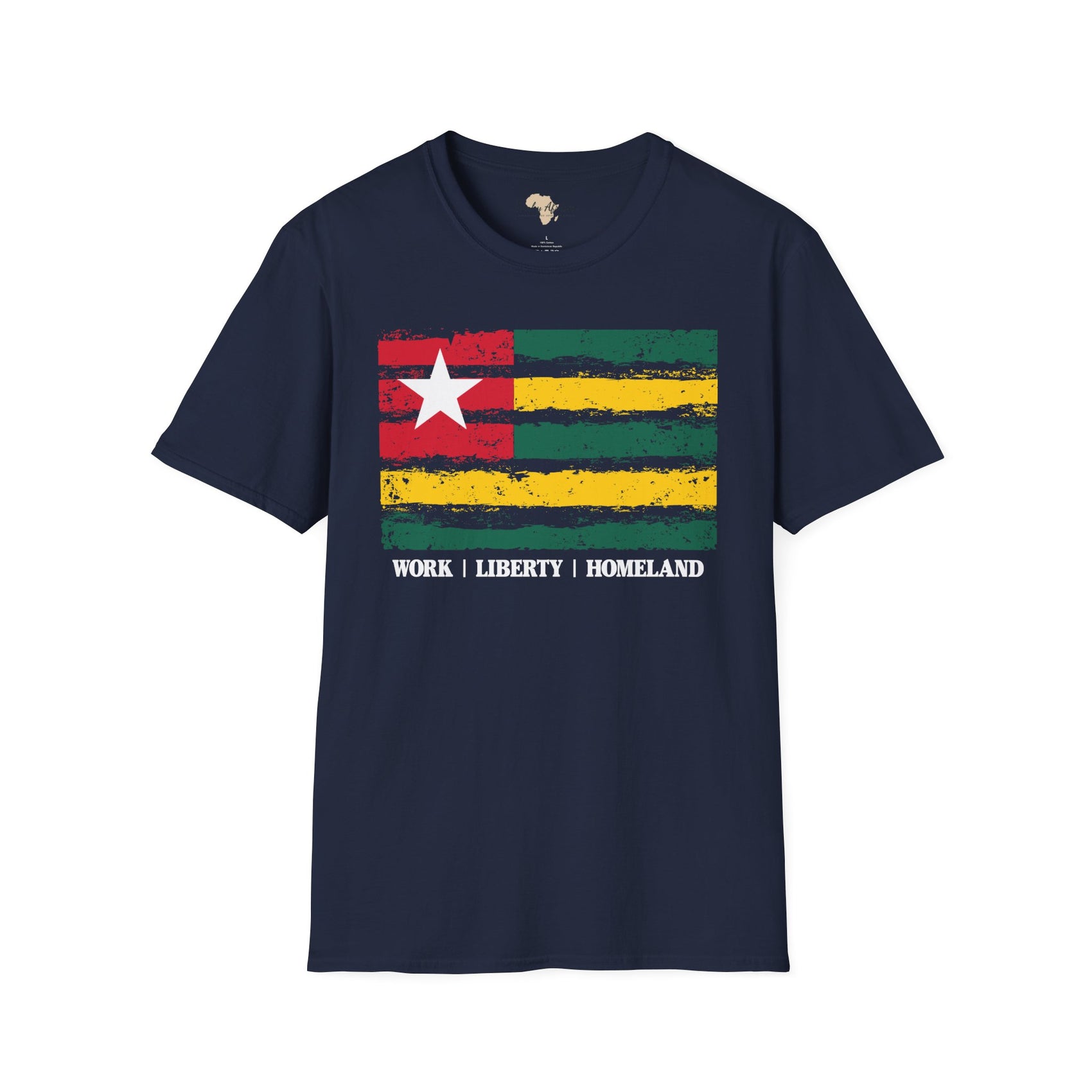 Togo strip unisex softstyle tee