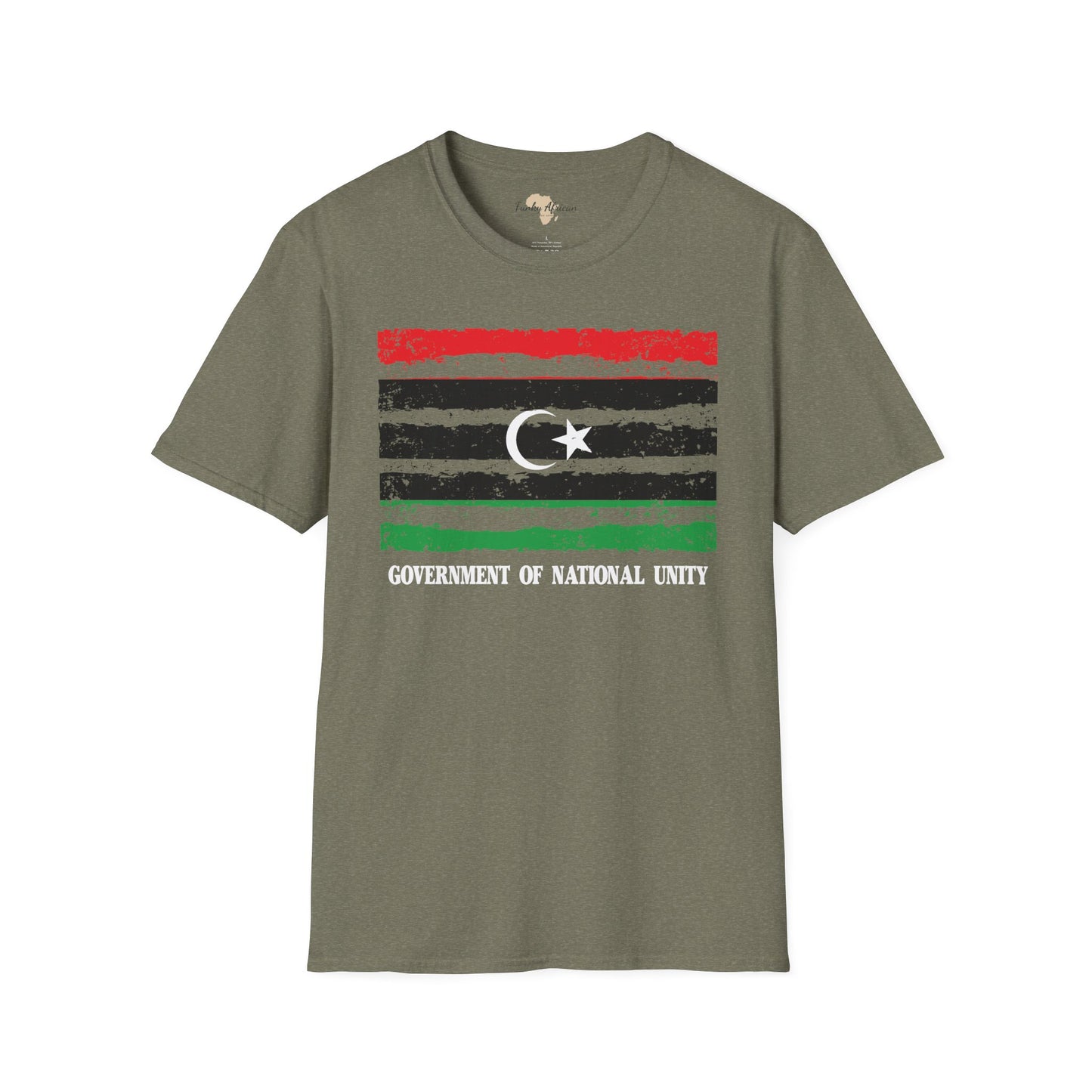 Libya strip unisex softstyle tee