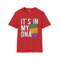 it's in my DNA unisex tee - Gabon
