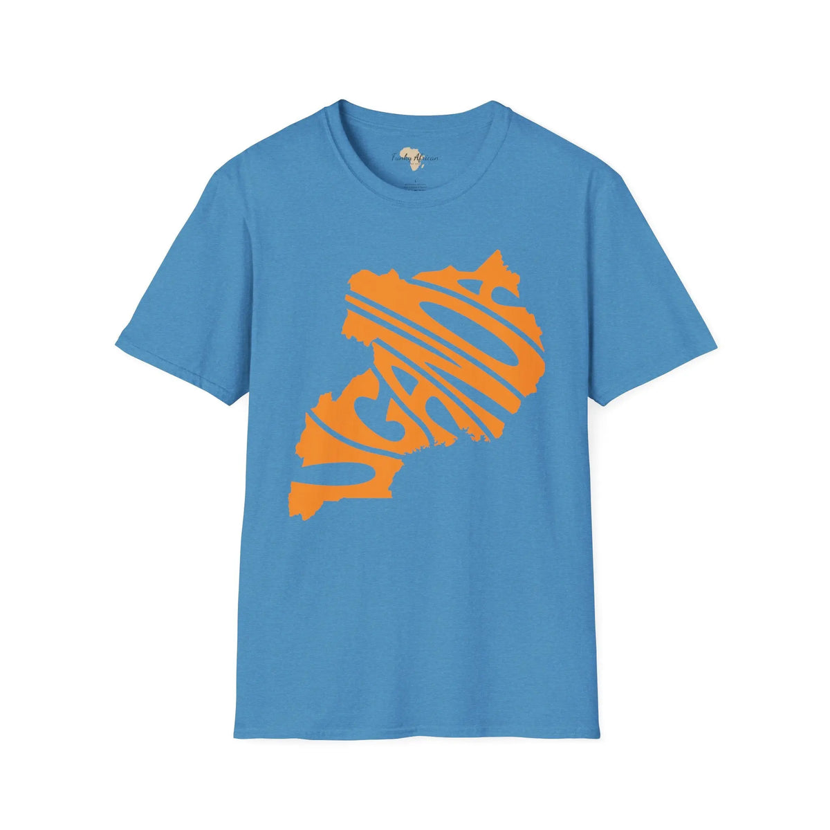 Uganda cut unisex softstyle tee Funky African