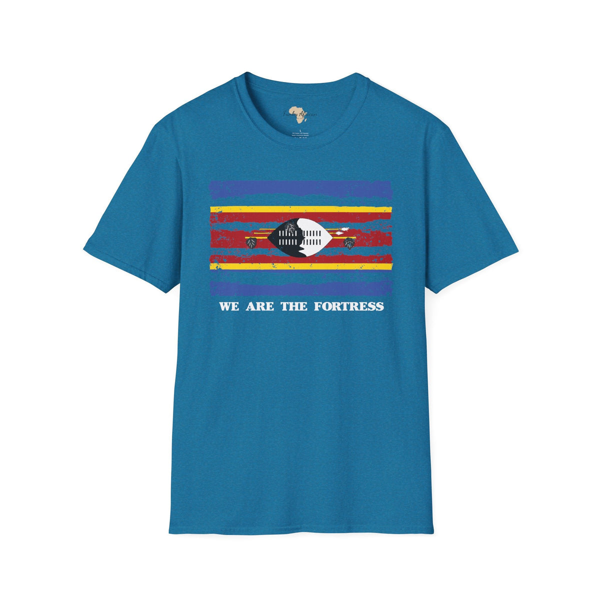 Eswatini strip unisex softstyle tee Funky African