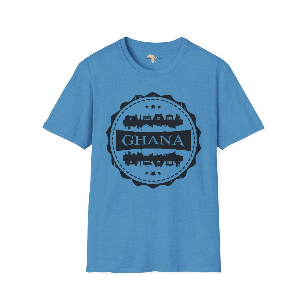 Ghana Stamp unisex tee Funky African