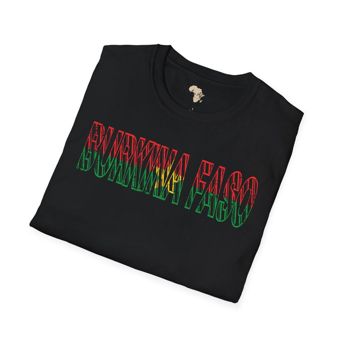 Burkina Faso text unisex softstyle tee Funky African