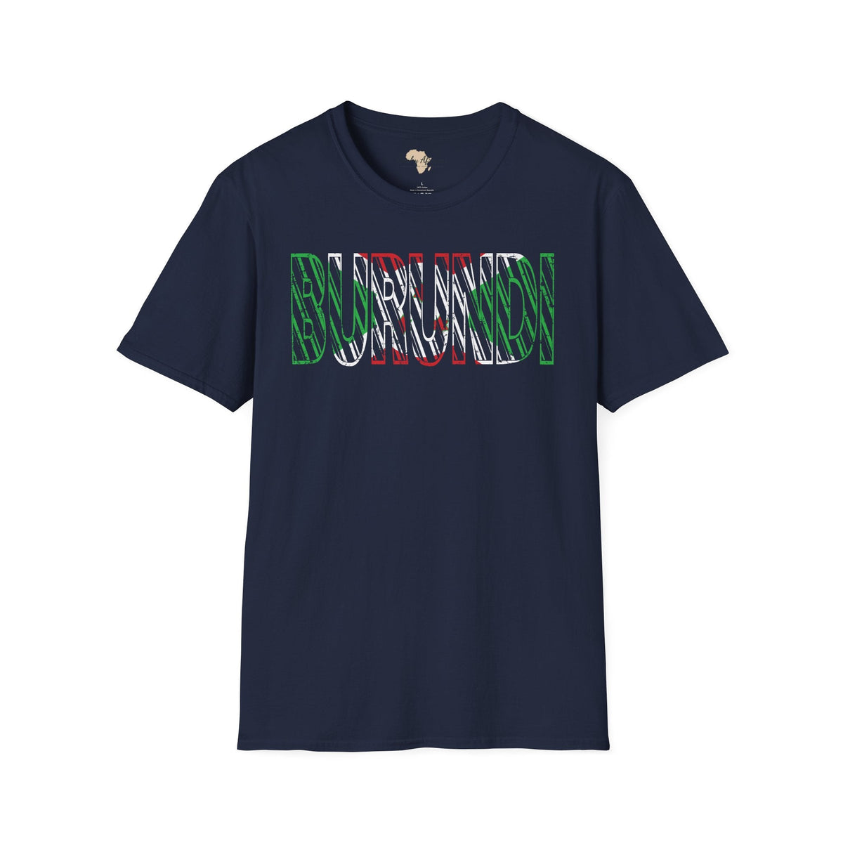 Burundi text unisex softstyle tee Funky African