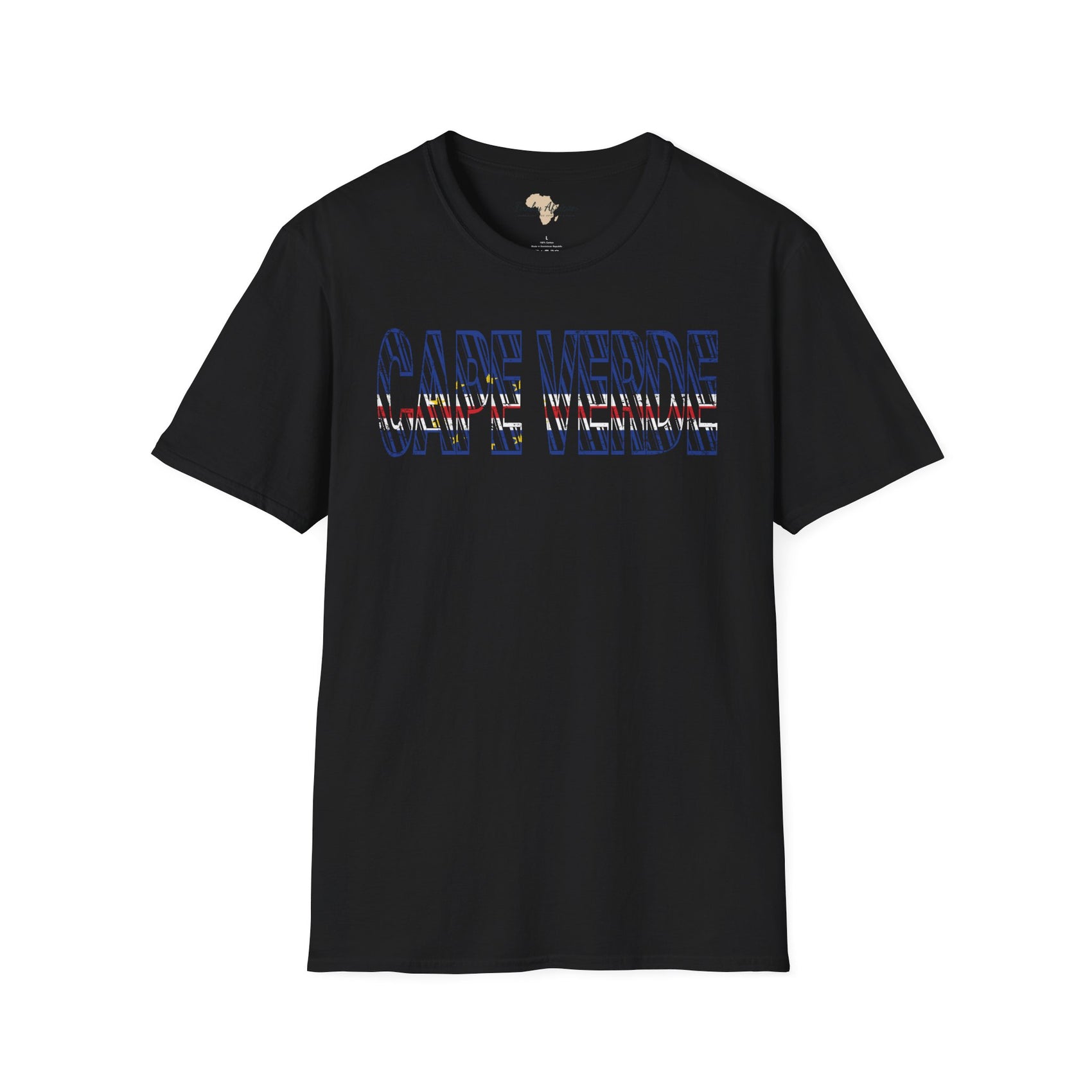 Cabo Verde text unisex softstyle tee