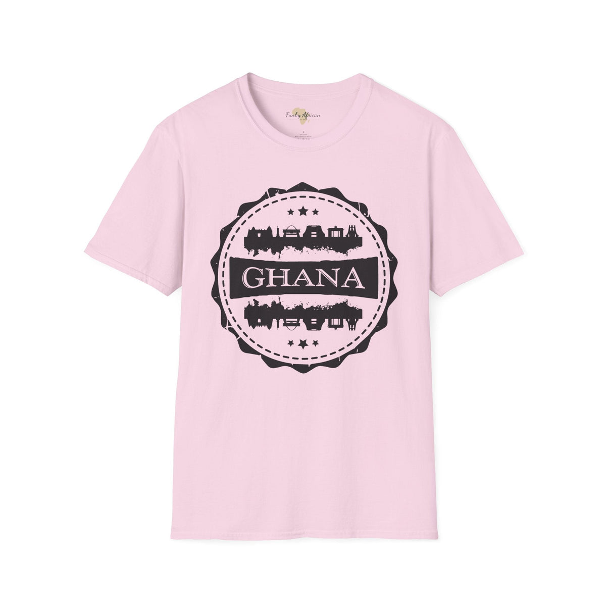 Ghana Stamp unisex tee Funky African