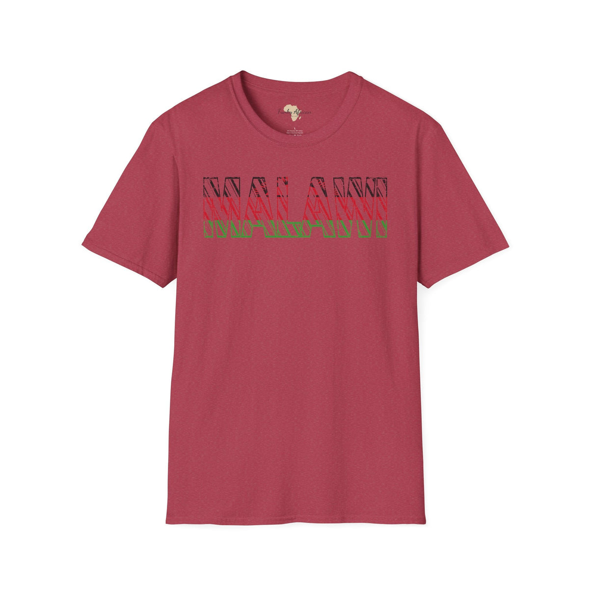Malawi text unisex softstyle tee Funky African