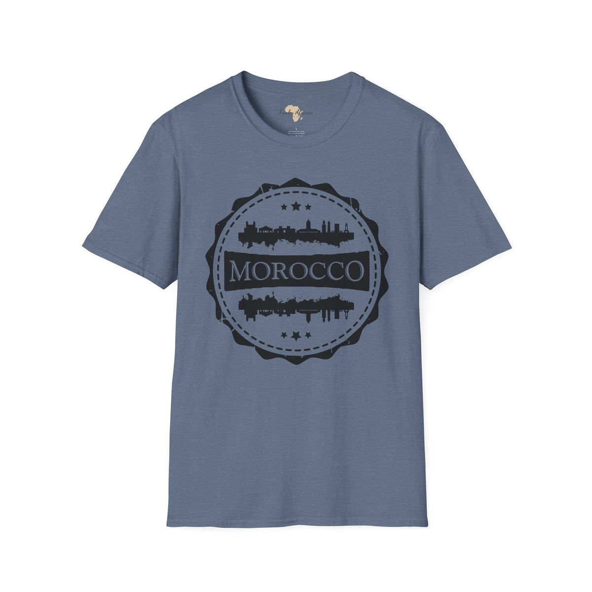 Morocco Stamp unisex tee Funky African