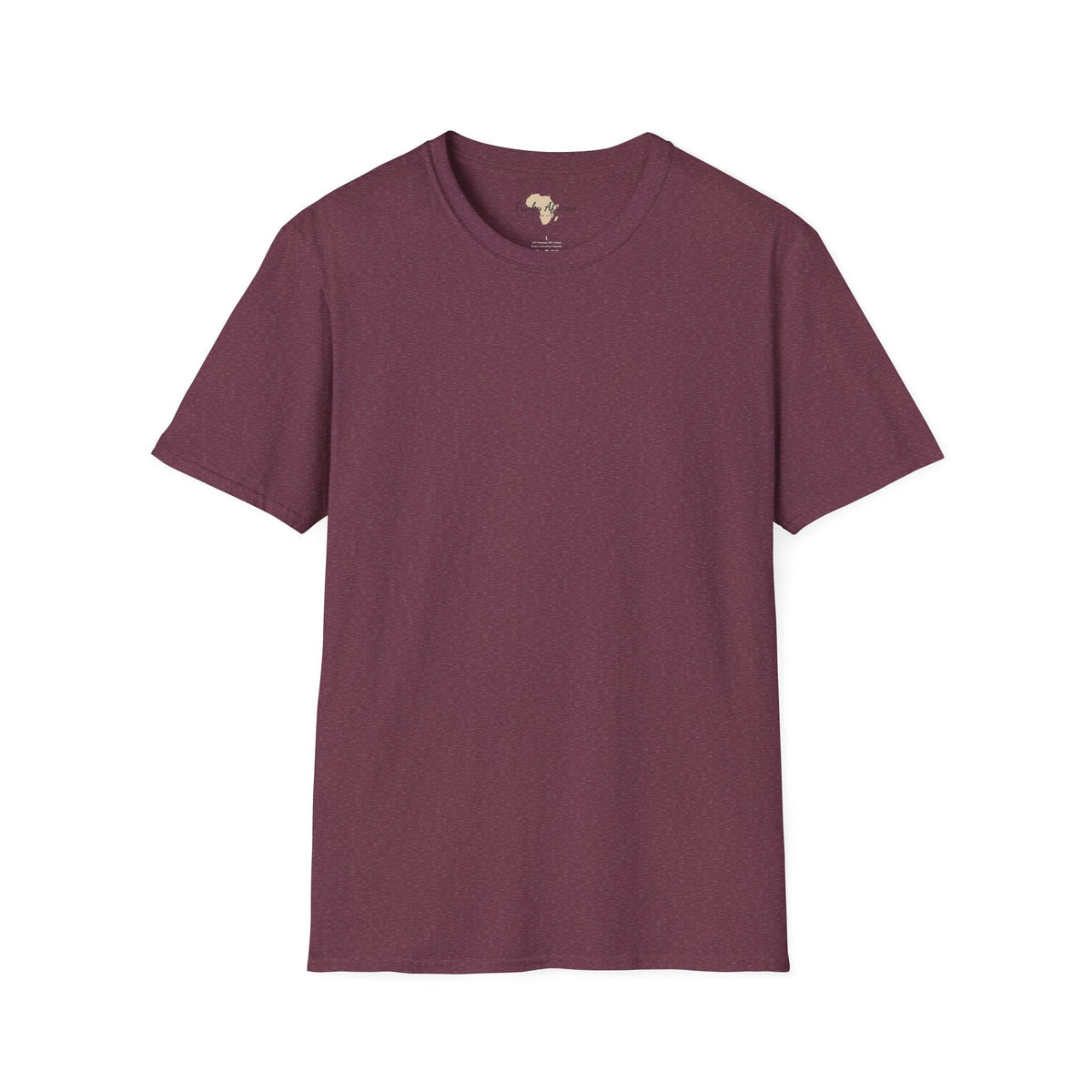 Blank unisex softstyle tee Funky African