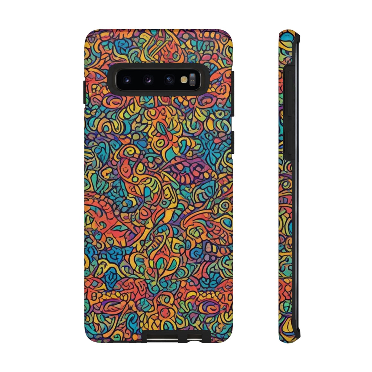 African Print Samsung Galaxy Tough Case Funky African