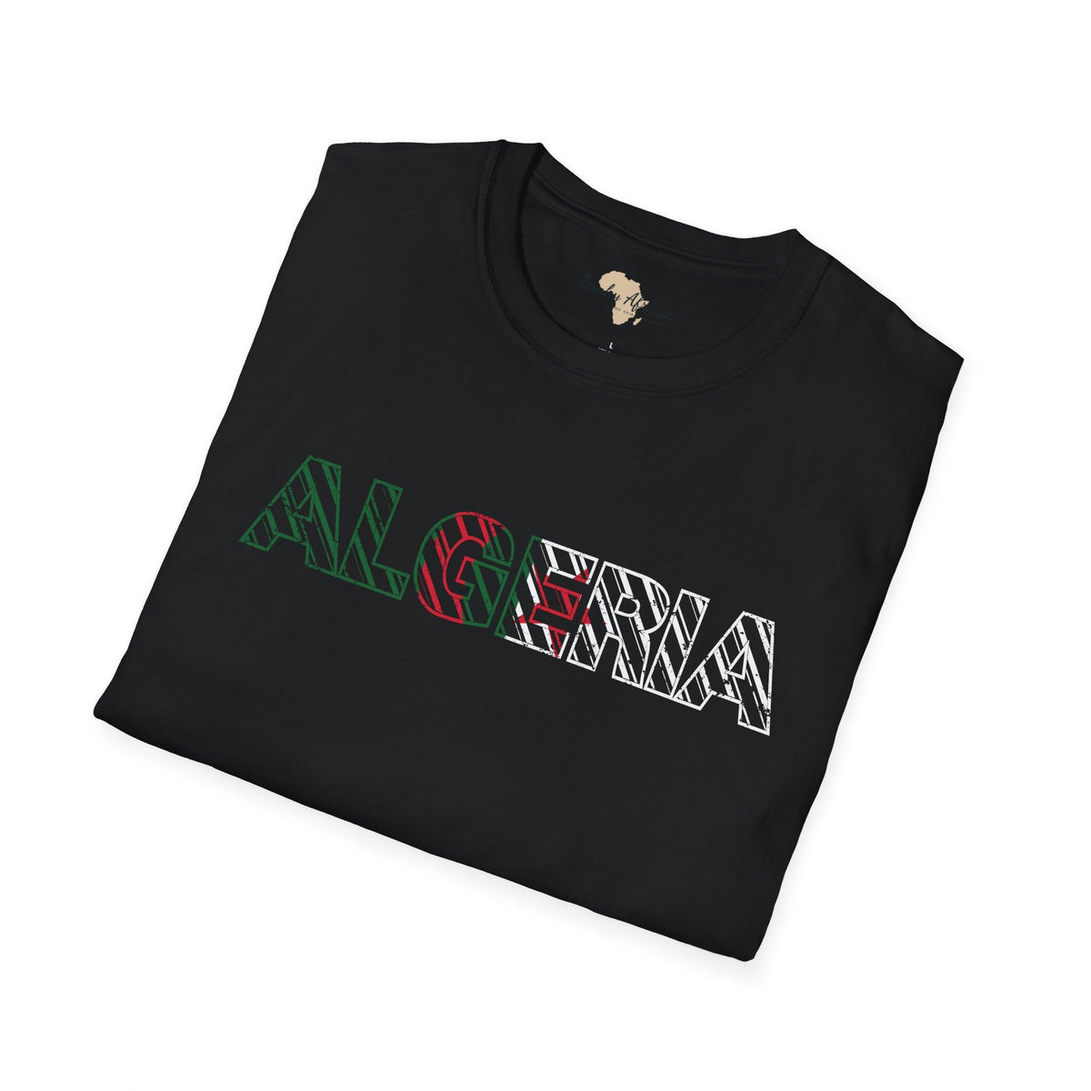 Algeria text unisex softstyle tee Funky African