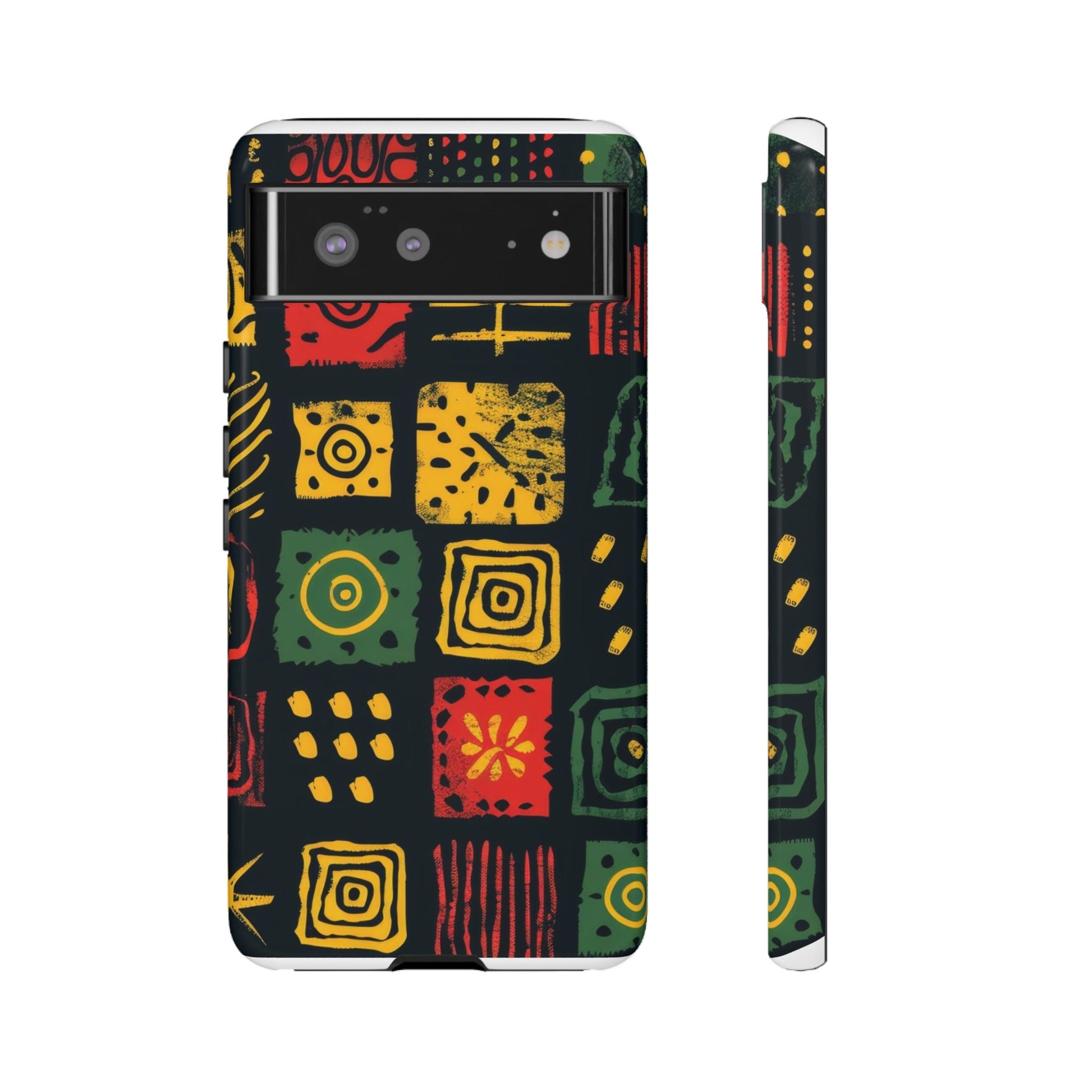 African Print Google Pixel Tough Cases Funky African