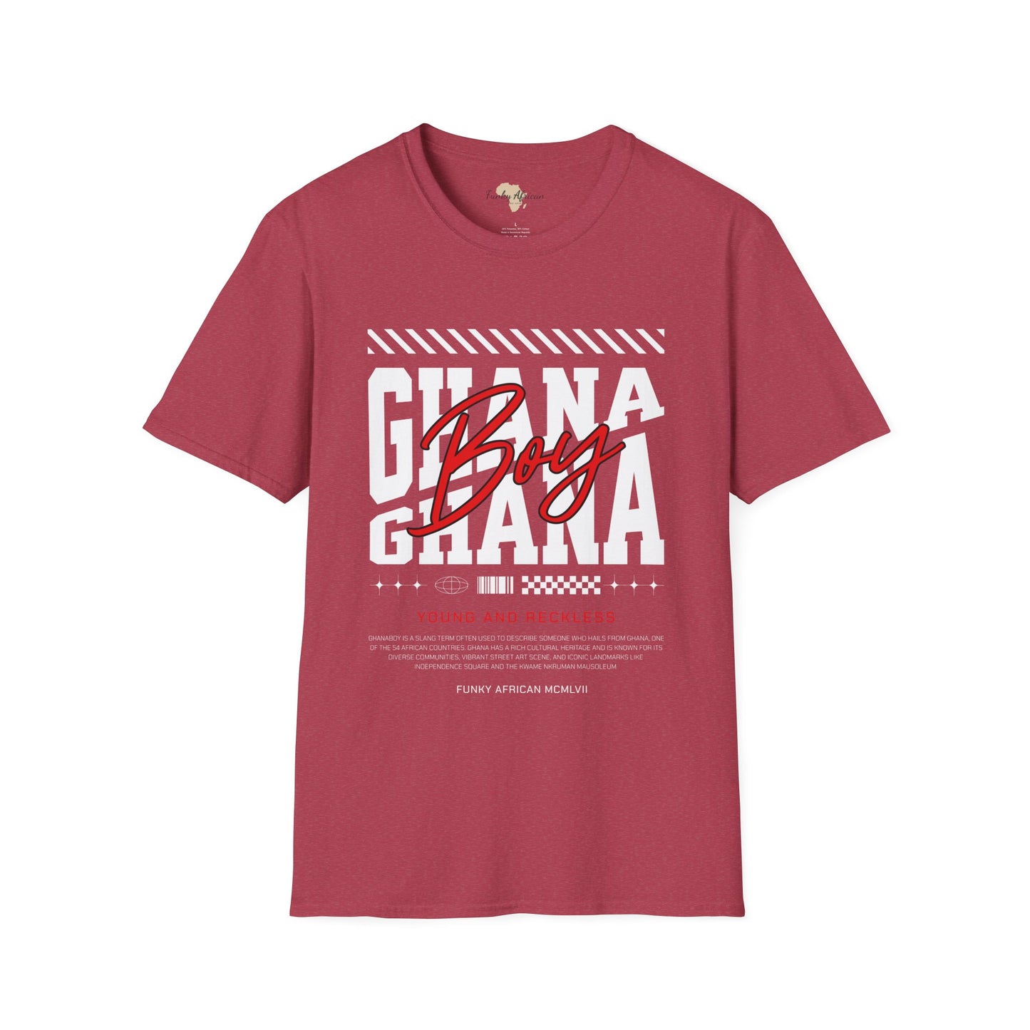 Ghana boy unisex softstyle tee