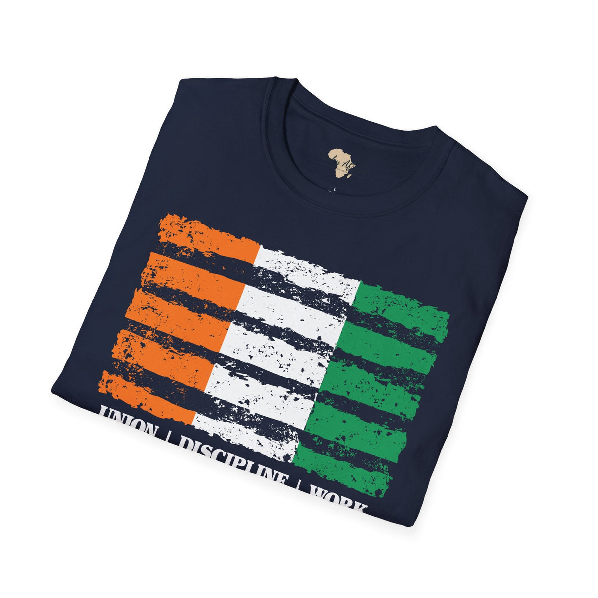 Côte d'Ivoire strip unisex softstyle tee Funky African