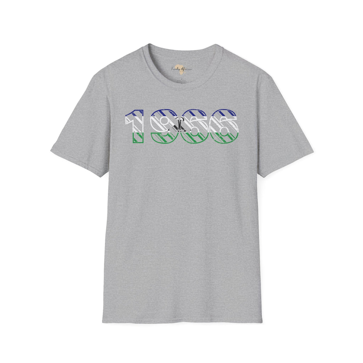 Lesotho year unisex softstyle tee Funky African