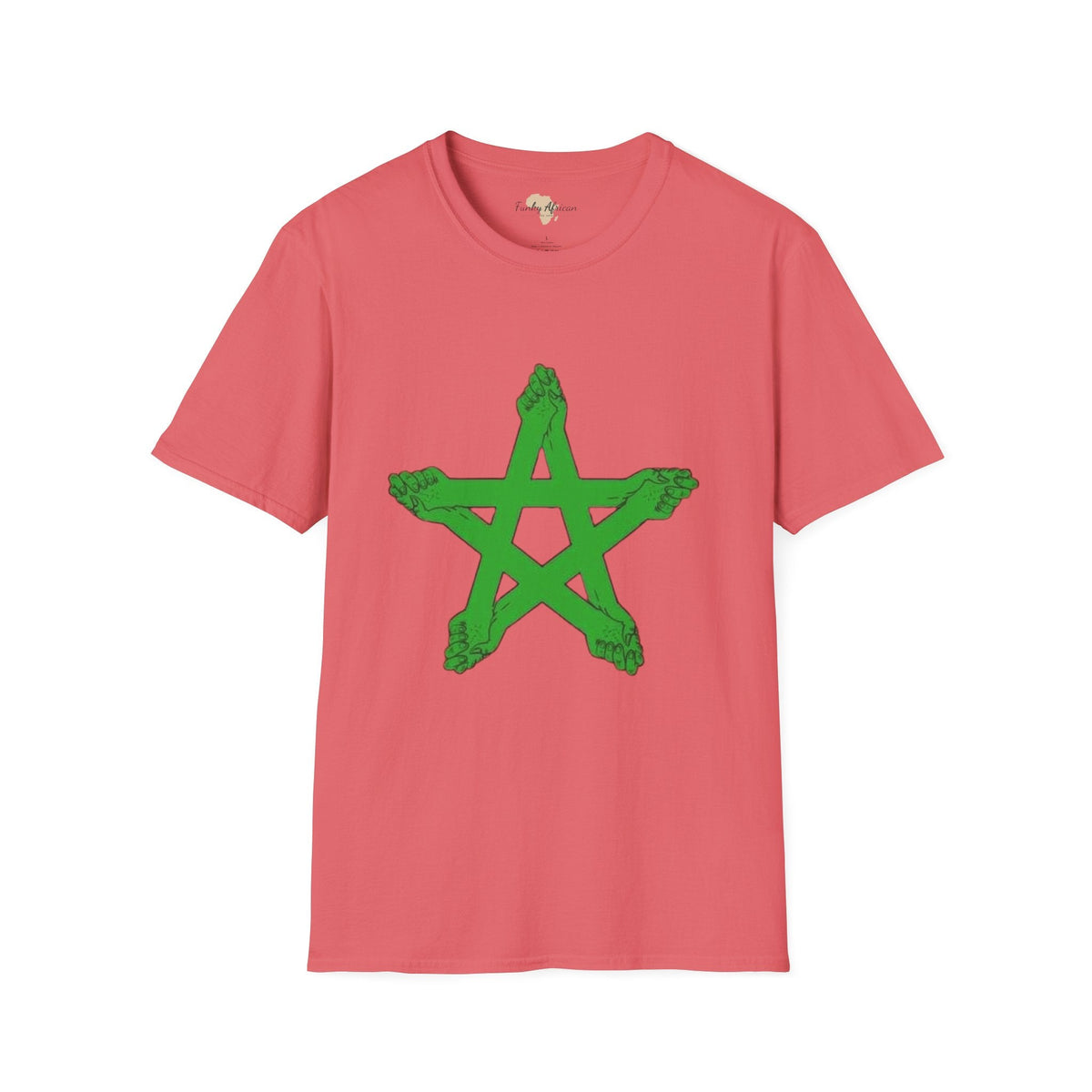 Maroc unisex softstyle tee Funky African