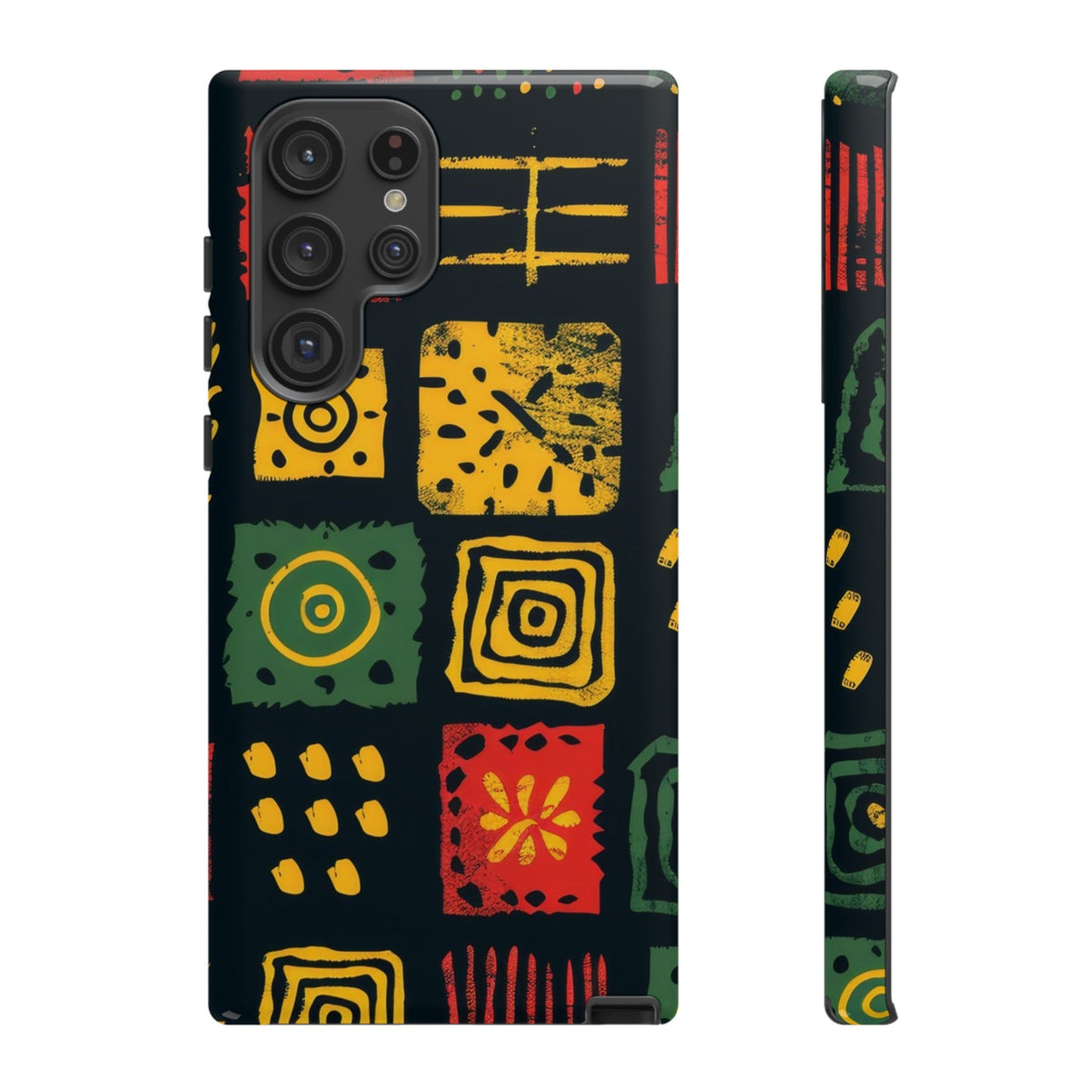 African Print Samsung Galaxy Tough Case Funky African