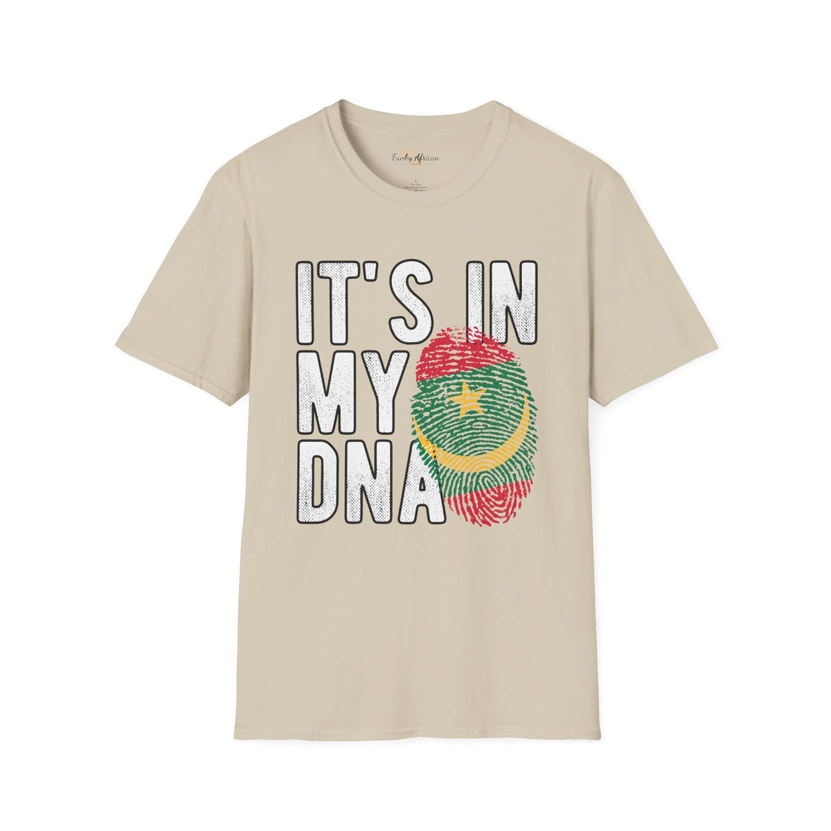 it's in my DNA unisex tee - Mauritania Funky African