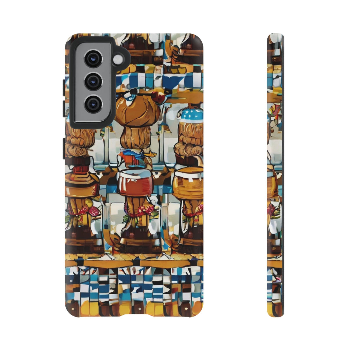 African Print Samsung Galaxy Tough Case Funky African