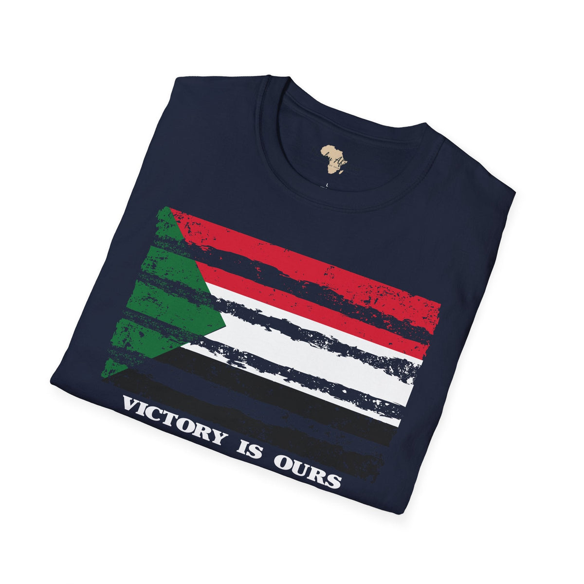 Sudan strip unisex softstyle tee Funky African